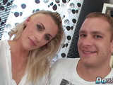 Slutty MILF Brittany Bardot Gets Ass Pounded in Front of Cuckold