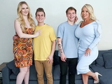 Cancelled Dates Lead to Hardcore Family Fun with Two Curvy MILFs